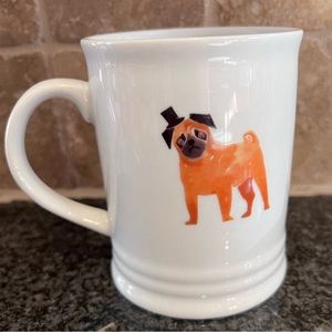 Pug coffee/tea cup. Has pugs printed on cup. fringe pet shop. Dishwasher…